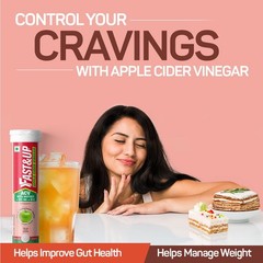 Fast&Up Apple Cider Vinegar Effervescent Tablets Detox 500mg