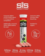 Science in Sport Hydro Electrolyte Tablets – Four Key Electrolytes and B Vitamin