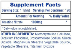 HI-TECH PHARMACEUTICALS CREATINE NITRATE 120 Tablets Mass Strength Power Output