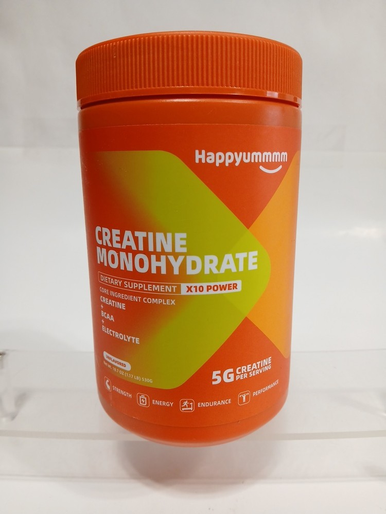 Happyummmm Creatine Monohydrate Dietary Supplement Times 10 Power 5G/Serving