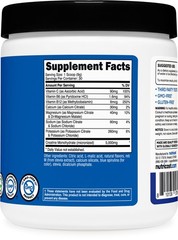 Nutricost Creatine Monohydrate + Hydration Blue Raspberry Flavored, 30 Servings