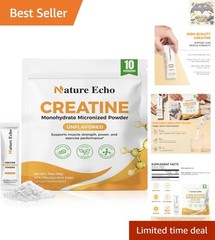On-the-Go Creatine Powder – 10 x 5g Individual Packs for Muscle Strength
