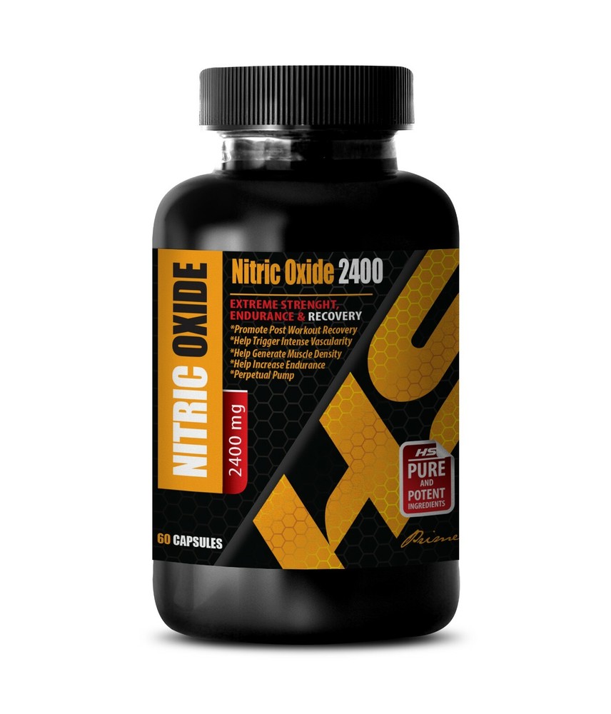 metabolism supplement – NITRIC OXIDE 2400 – muscle supplements – 1 Bottle