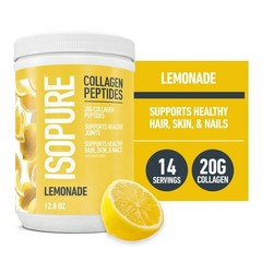Isopure Collagen, Lemonade, 14 servings 12.8 oz