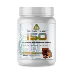 Core Nutritionals ISO Protein – 24gm Isolate Whey Protein- 2LBs – All Flavors