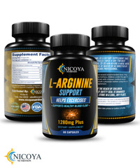NitricOxide L-Arginine Pre-workout RECOVERY Booster, Pump, Blood Flow & Stamina!