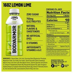 BODYARMOR Zero Sugar Watermelon Strawberry Electrolyte Drink 12 Fl Oz 8 Pack