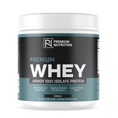 Premium 100% Armor Whey Protein Isolate Vanilla