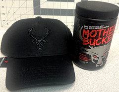 BUCKED UP MOTHER BUCKER PRE-WORKOUT Pump Focus With buked up(HAT) GYM-JUNKIE