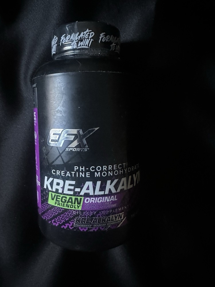 EFX Sports Kre-Alkalyn | pH Correct Creatine 180 Count Vegan