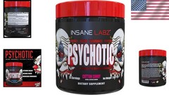 Psychotic Pre-Workout Powder – 35 Servings of Extreme Energy & Focus (7.5 oz)