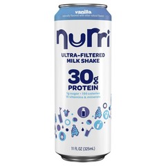 PROTEIN 30G MILK SHAKE DIETARY SUPPLEMENT NURRI VANILLA DRINK VITAMINS LOW SUGAR