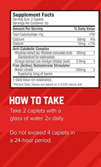 Six Star Nutrition Testosterone Booster for Men with Rhodiola Extract and Boron