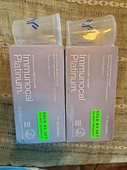 Immunotec: Immunocal Platinum. 2 boxes. Brand New With Mixing Cup. 30 Pouches Ea