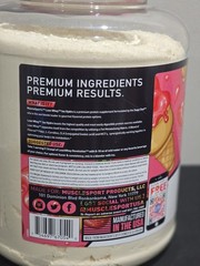 MuscleSport Lean Whey Revolution 5LB Strawberry *NEW SEALED EXP DATE 08/2027*
