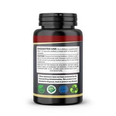 Testosterone Booster Test Men Stamina Energy Performance Pill 60 Capsules