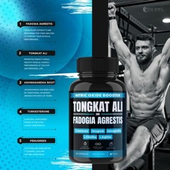 (3 Pack) Testosterone Supplement Booster Capsules Blood Flow Nitric Oxide