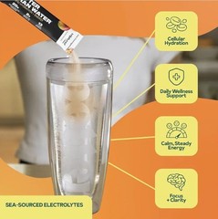 Hyburst Better Than Water Electrolytes Powder Packets Drink Mix Tropical Variety