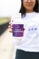 MRM Nutrition CoQ-10 L-Carnitine Liquid – 16 Fl Oz (Pack of 1), No Color