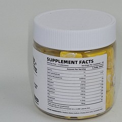 Nutravita Creatine Monohydrate Chews (5g) Pineapple 60 Count EXP 03/27