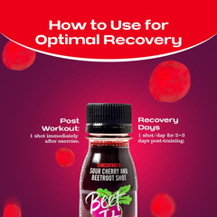 Regen Cherry+ Energy Shots 70Ml – Beet Juice & Tart Cherry Juice