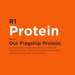 RULE 1 Protein Chocolate Peanut Butter Whey Protein Isolates Hydrolysate 1.98 lb
