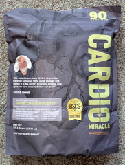90 SERVINGS CARDIO MIRACLE THE COMPLETE NITRIC OXIDE SOLUTION – NEW SEALED