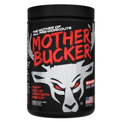 BUCKED UP MOTHER BUCKER PRE-WORKOUT Pump Focus Energy Gym Junkie Flavor