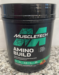 MuscleTech BCAA Powder for Men & Women, Strawberry Watermelon -Boosts Strength