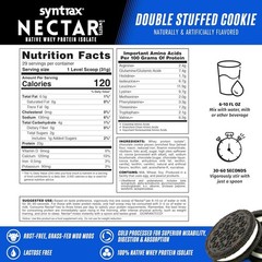 Syntrax Nectar Sweets 2lb Protein Powder – Double Stuffed Cookie