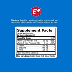 BCAA Plus Capsules: Support Muscle Recovery & Endurance
