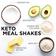 Keto Science Keto Shake Powder – Chocolate Meal Replacement with MCT Oil, Col…