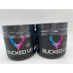 Bucked Up Pre-Workout Powder Miami Vice Flavor, 25 Servings Exp 11/26 Lot of 2