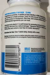 Bodybuilding.com – Vitamin C – 180 tablets / 180 servings – BEST BY 12/2026