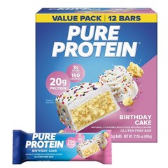 Pure Protein Chocolate Peanut Butter Bars – 20g Protein, Gluten Free