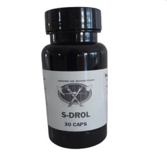 *HARDCORE* S-DROL PH (30 Caps x 25mg) | Old School Mass | FREE SHIPPING