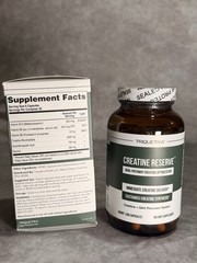 Triquetra Creatine Reserve Dual-Pathway Capsules Creatine Monohydrate 180 Count