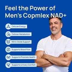Selerb NAD+ Supplement for MenC With Liposomal-NAD+,CoQ10,L-Carnitine,L-Arginine
