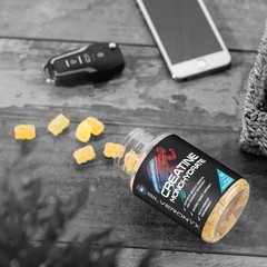 Creatine Monohydrate Gummies 2000mg – Best Micronized, Sugar Free Creatine Ch…