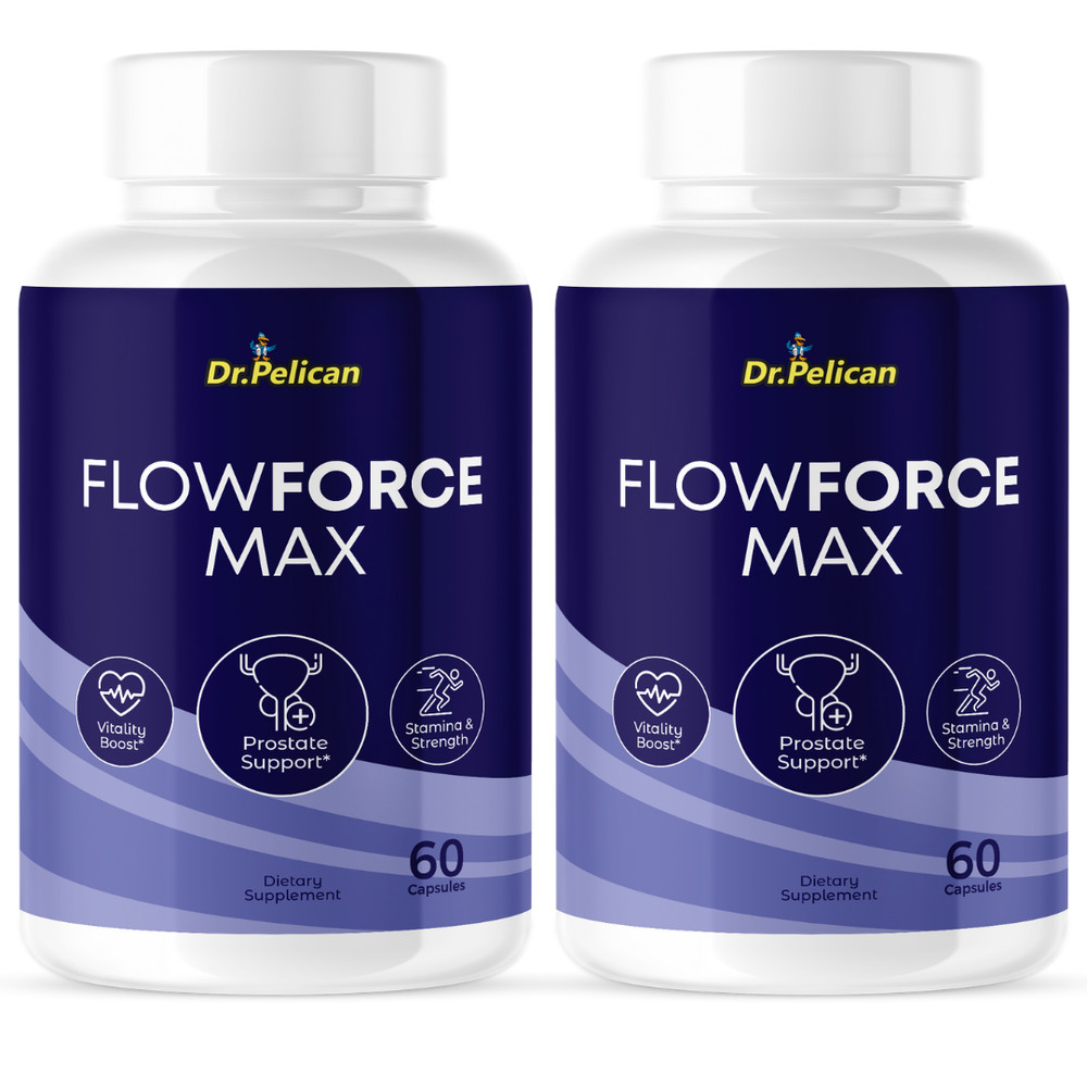 Flowforce Max- Prostate Support- 2 Bottles- 120 Capsules