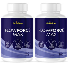 Flowforce Max- Prostate Support- 2 Bottles- 120 Capsules