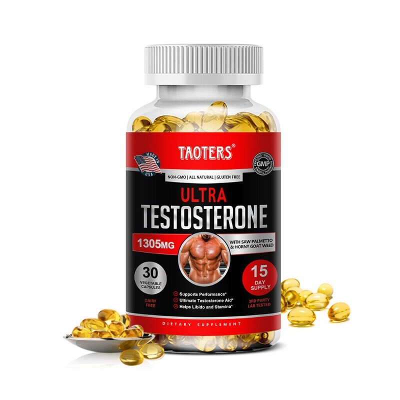 Saw Palmetto Capsules 1305mg Support Performance