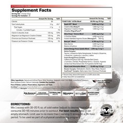 PUMP FUEL ULTRA INSANITY GLYCO LOAD PRE WORKOUT – Strawberry Slam (30 Servings)