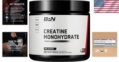 BPN Creapure Creatine Monohydrate – 5g/Serving, Energy Boost & Muscle Support