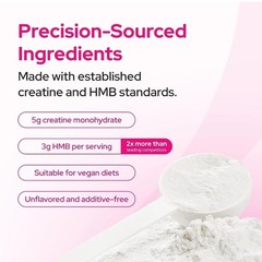 Creatine HMB Powder, 5g Creatine Monohydrate With 3g HMB, Creatvitalis And myHMB