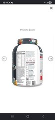 Dymatize, Super Mass Gainer, Fruity Pebbles, 6 Lbs 02/2026