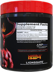 Hellboy Edition, High Stimulant Pre Workout Powder and NO Booster with Beta Alan