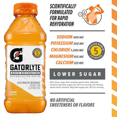 Gatorlyte Electrolyte Drink Variety Pack – 12 Bottles (20 Fl Oz Each)