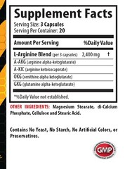 muscle supplements – NITRIC OXIDE 2400 – post workout supplements – 2 Bottles
