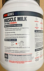 2X Muscle Milk Pro Series Protein Powder-Knockout Chocolate, 2 Pound BB:7/27